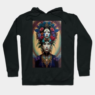 Exotic Magic Priestess of Voodoo and Witchcraft Hoodie